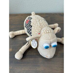Serta Mattress Counting Sheep Plush Lamb Brent Sherman Nascar #49 With Tags
